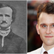 Edgar Allan Poe and Harry Melling